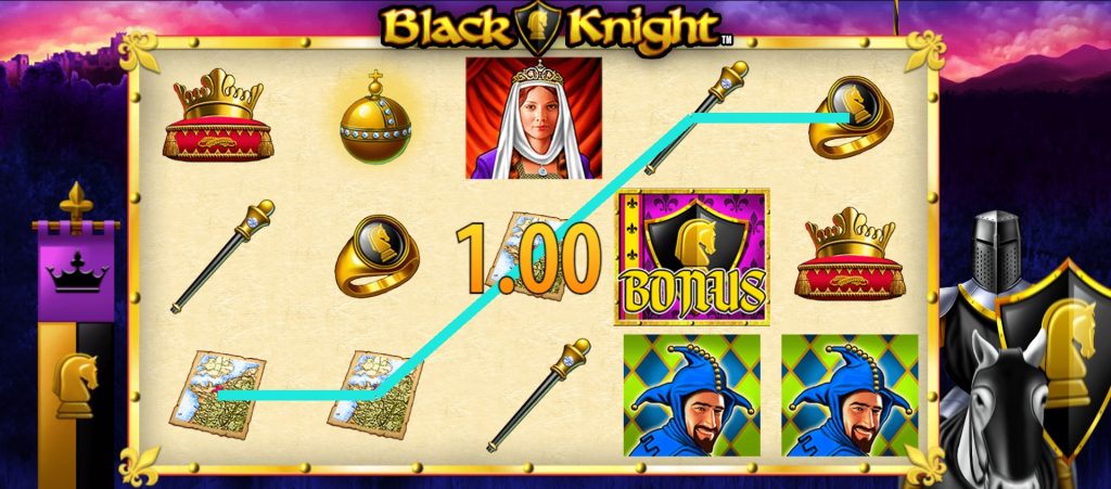 Black Knight slot win